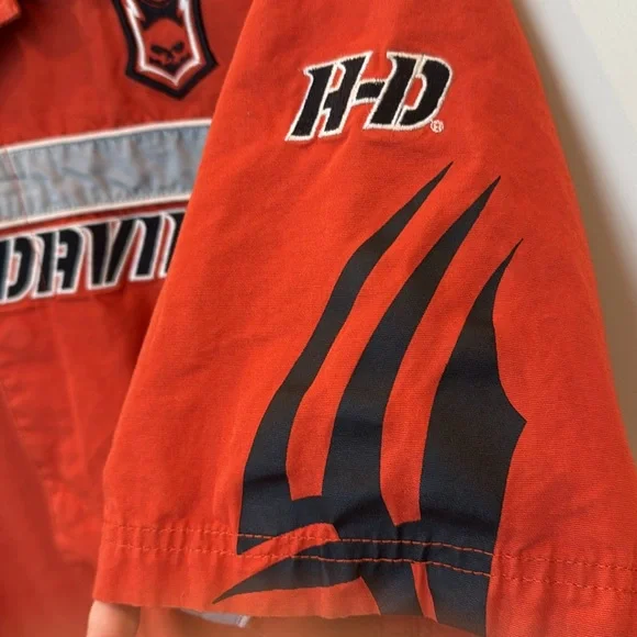 Harley Davidson Motor Cycle Snap Front Shirt Large
Great condition. - Picture 5 of 12